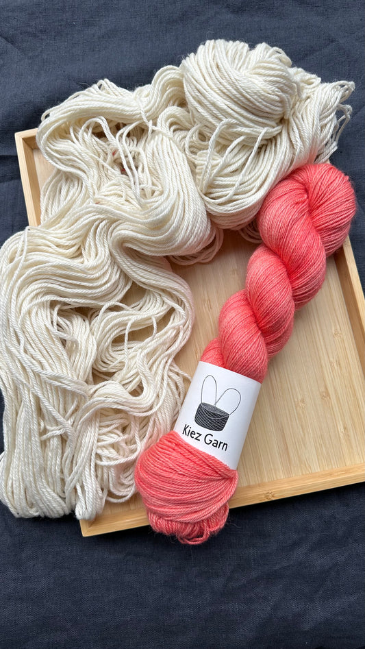 Power Peach / Soft Alpaca DK