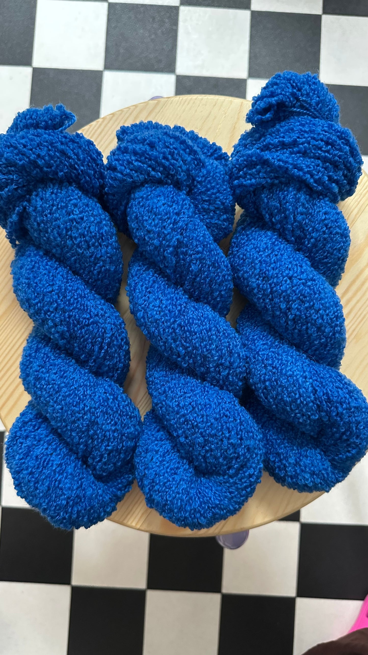 Kreuzberg Blue / Merino Bouclé