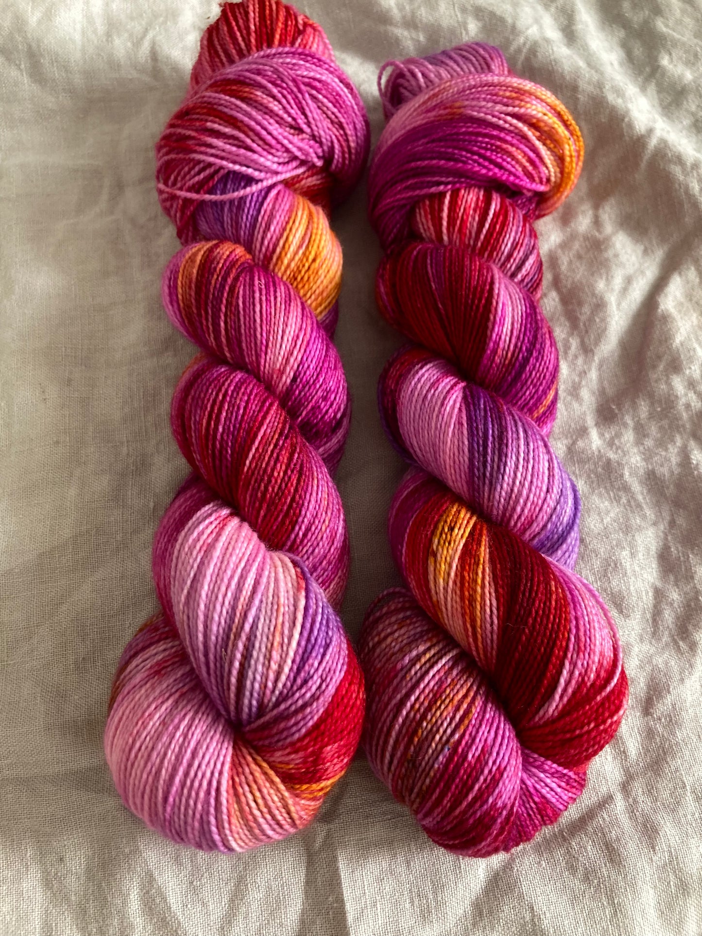 Dahlia / Merino Twist Sock
