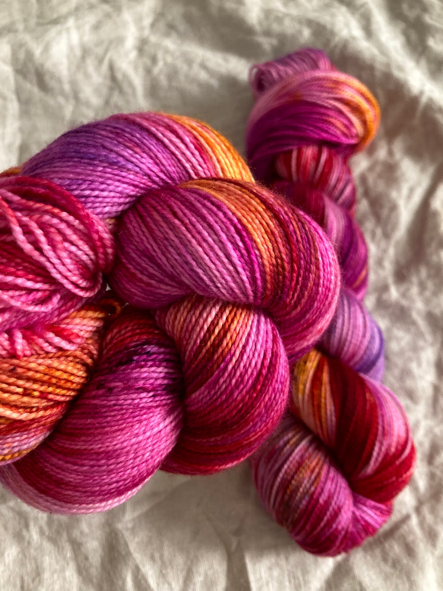 Dahlia / Merino Twist Sock