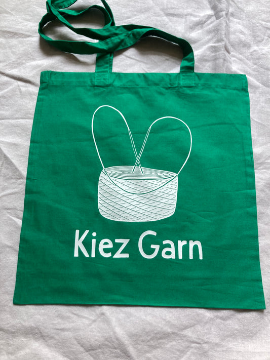 Kiez Garn Beutel - grün