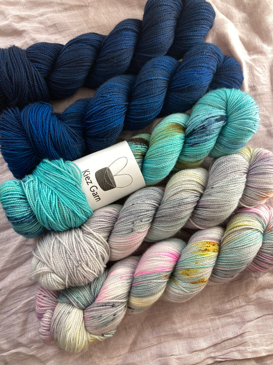 Blue Love Garn Set
