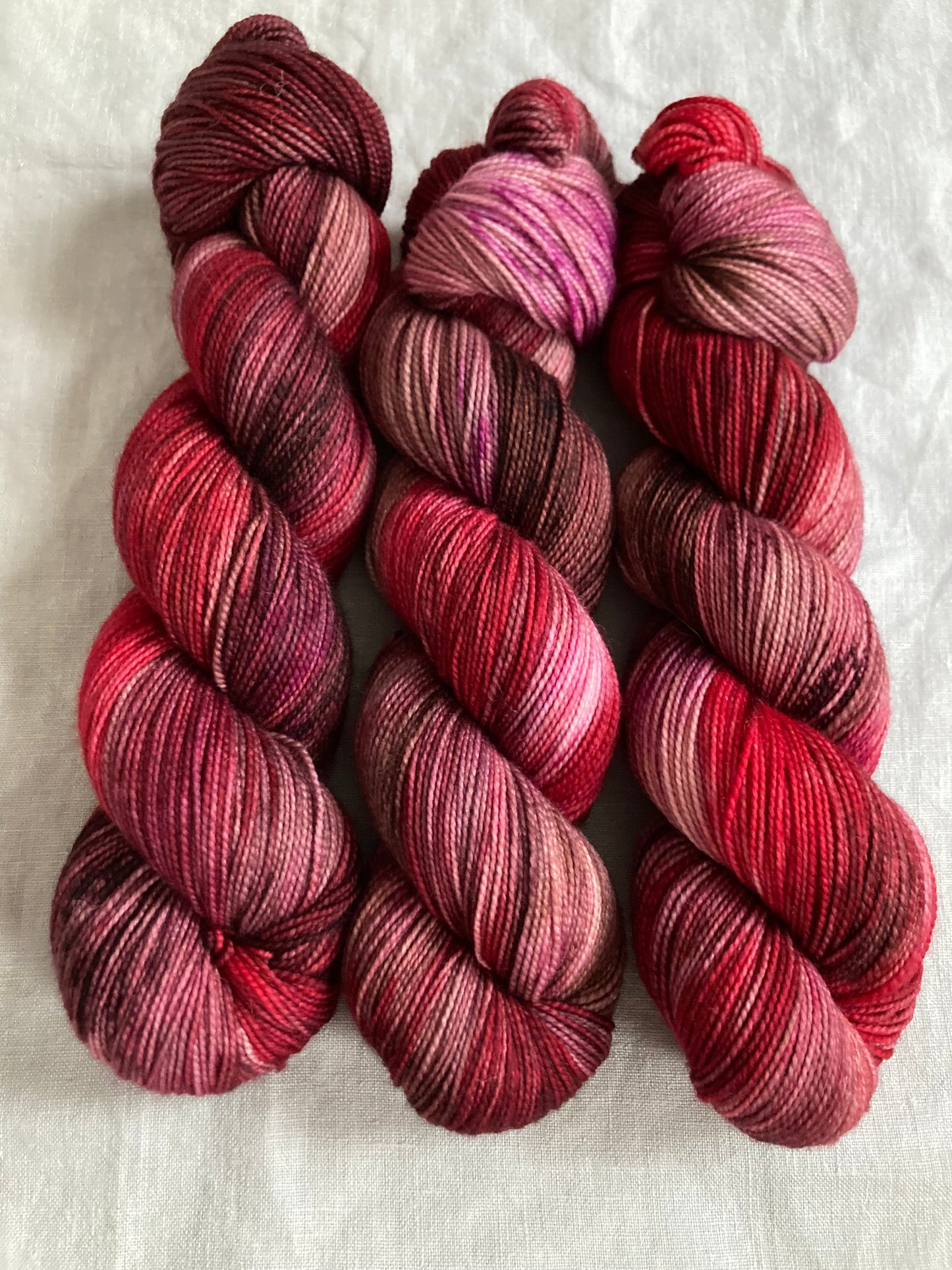 Schwarzwälder Kirsch / Merino Twist Sock