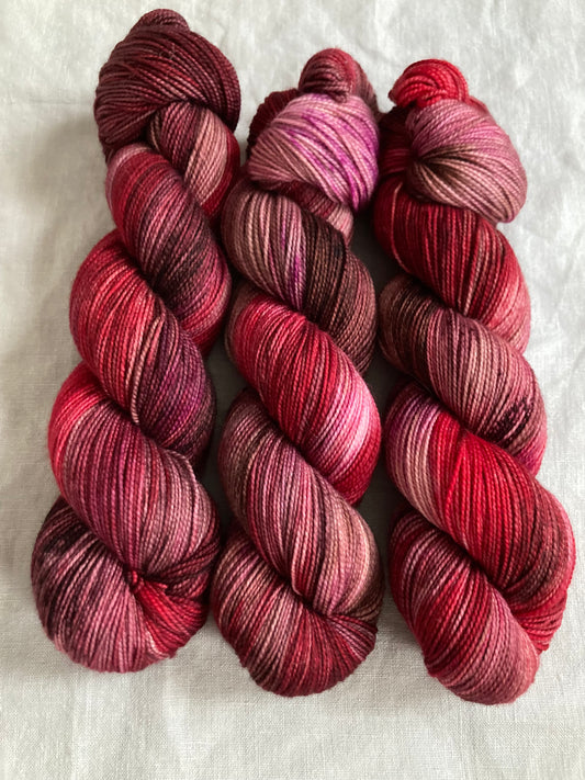 Schwarzwälder Kirsch / Merino Twist Sock