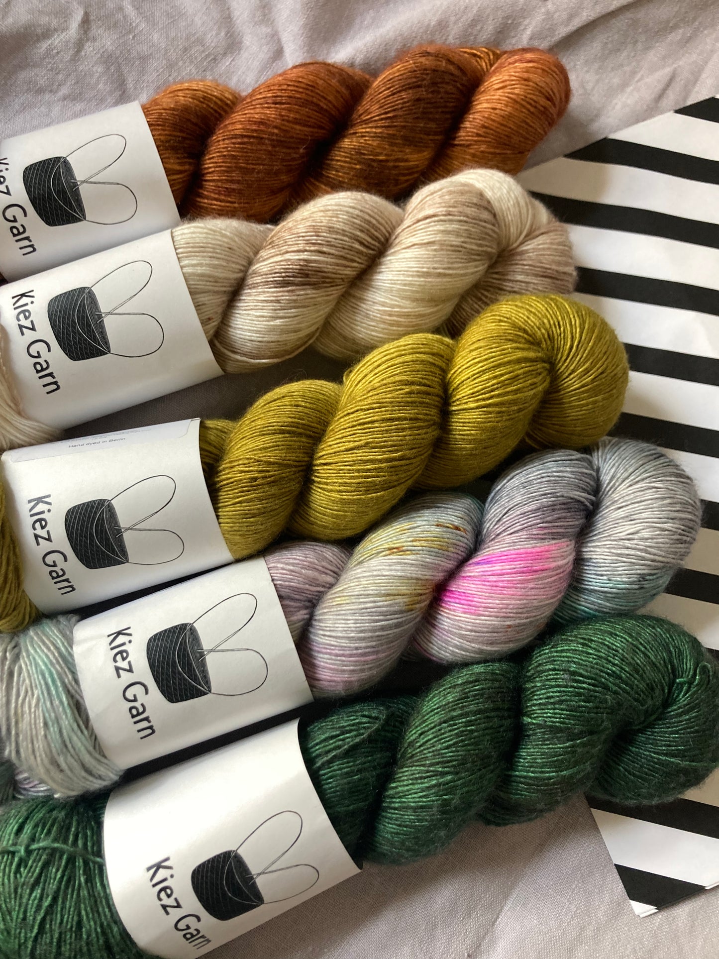 Green Love Garn Set