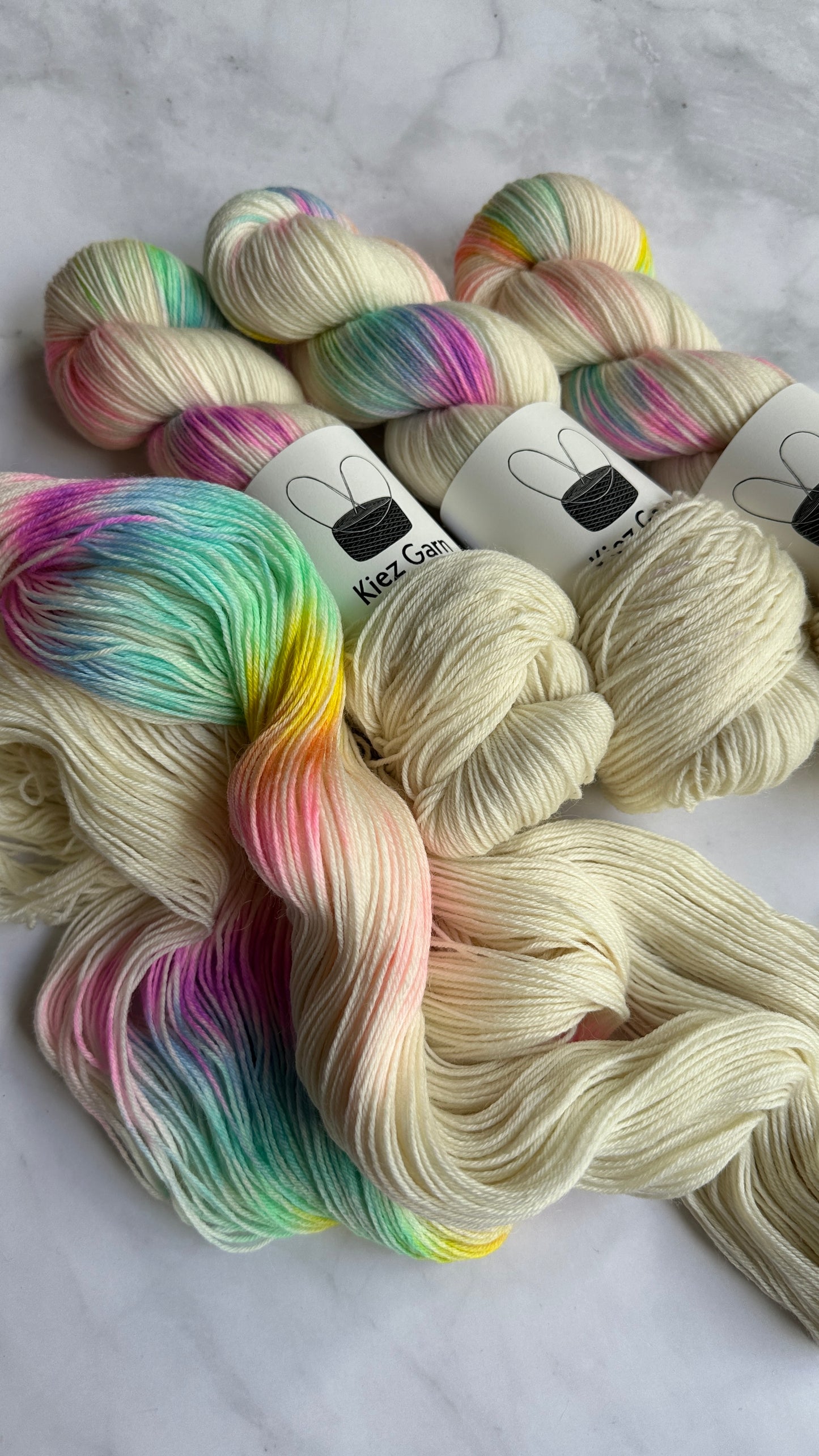 Rainbow over Berlin - Mohair Sock