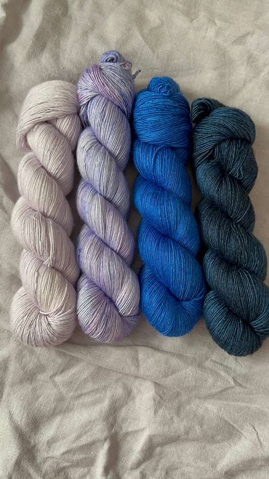 Mystery Knit Along Set IX/ Silky Solist