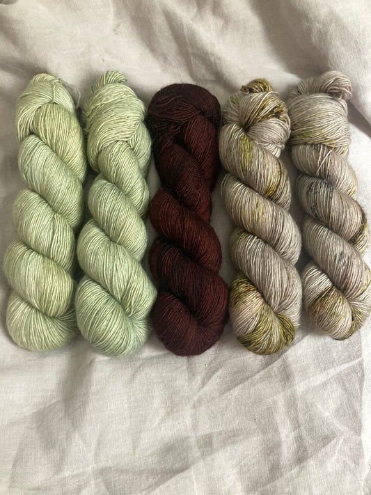 Green Love Garn Set